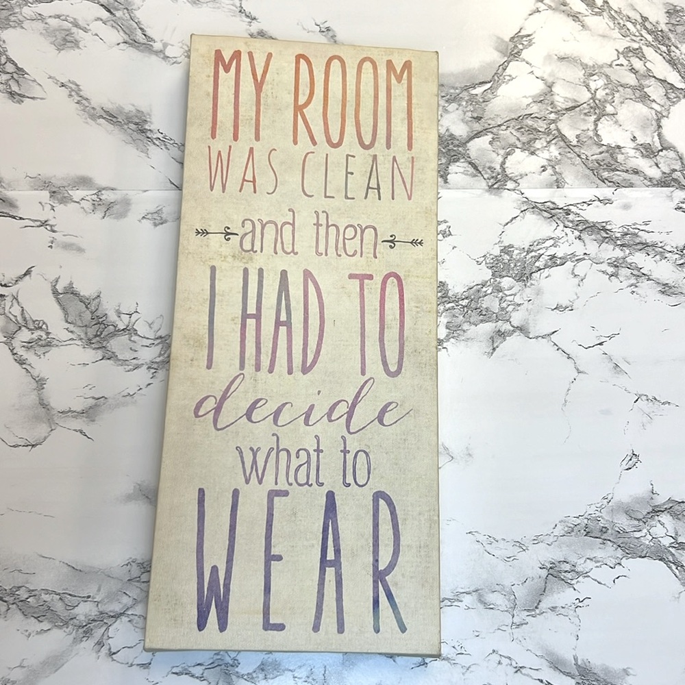 Girls Bedroom Sign Wall Decor